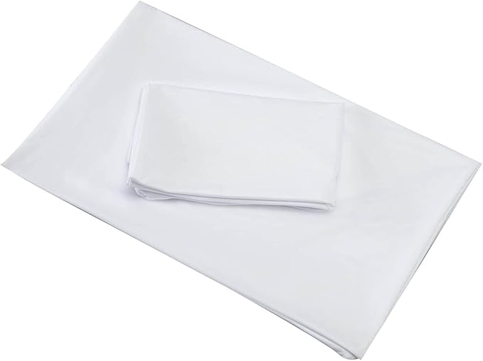 Cooling Bamboo Viscose Feather Proof Pillow Protectors with Zipper Standard Size Waterproof Down Proof Covers for Bed Pillows 2 Pack