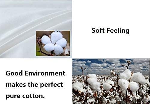 Goose Down Feather Pillows Bedding Hotel Pair Pillows 100% Cotton Cover Set of Two Queen Size 20x30inch White Color