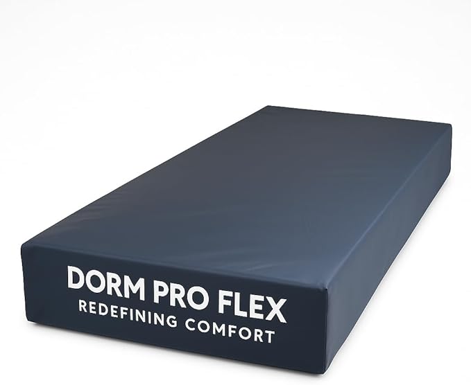 Ottomanson 8 Inch Twin XL Dorm Mattress – Waterproof, Flippable, & Meets U.S. Flammability Standards – Ideal for Dorms, Hotels & Nursing Homes
