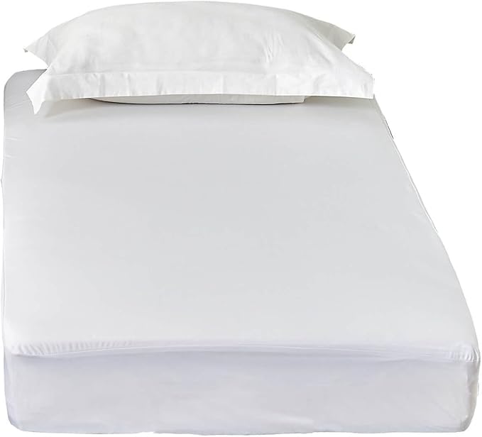 Kingnex Waterproof RV Bunk Mattress Protector for Narrow Twin 30x75 Bed Calssic Fitted Sheet Style Matress Cover
