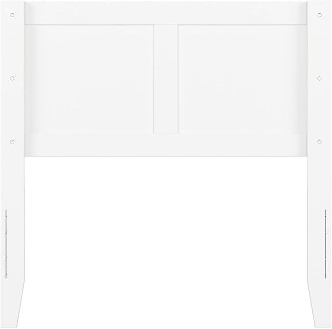 AFI, Canyon Twin Solid Wood Rustic Farmhouse Headboard, White
