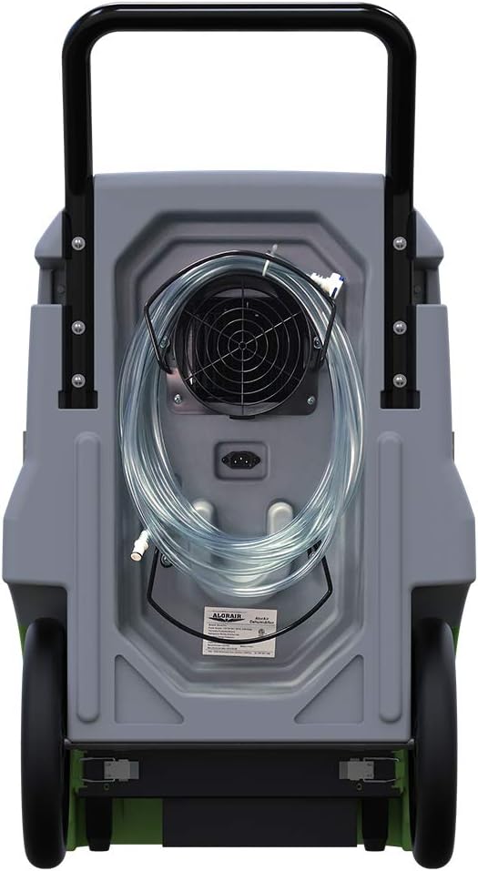 ALORAIR 180 Pints LGR Industrial Dehumidifier with Pump and Drain Hose, Portable Commercial Dehumidifier with Wheels for Home, Basements, Garages, and Job Sites, 6-Year Warranty, Green