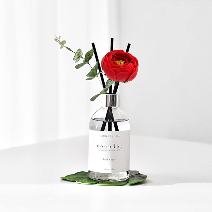 COCODOR White Label Camellia Diffuser/Aqua Savon/6.7oz(200ml)/Home Decor & Office Decor, Fragrance and Gifts, Aromatherapy