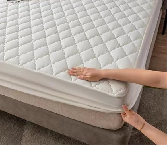 Waterproof Hospital Mattress Cover Protector Bed Sheet 36" x 80" x 9" Hospital Grade Incontinence Protection, Breathable Fabric for Elderly, Adults Machine Washable