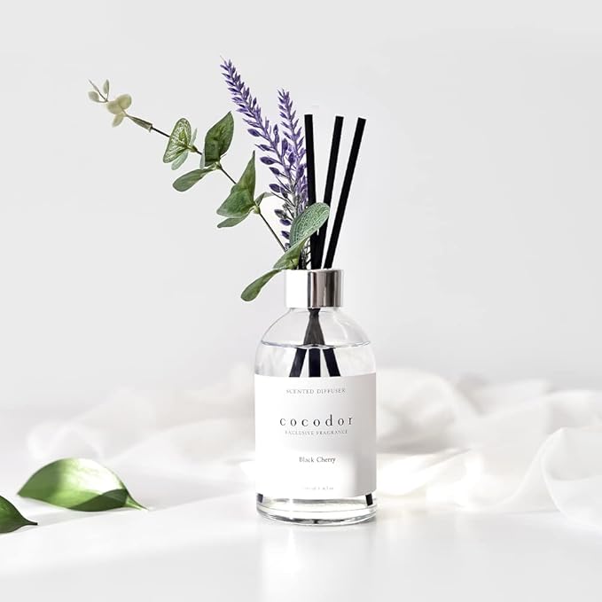 COCODOR White Label Lavender Diffuser/Balsam & Cedar/6.7oz(200ml)/Home Decor & Office Decor, Fragrance and Gifts, Aromatherapy