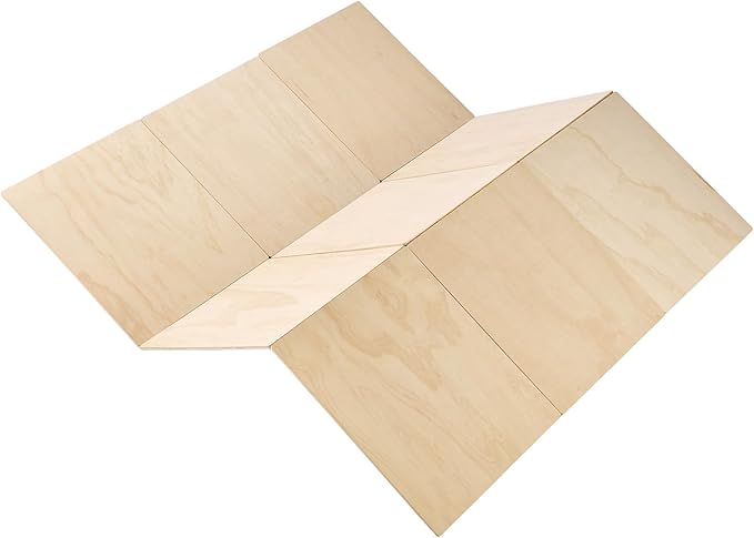 VEVOR Bunkie Board, Cal King 69.7 x 81.9 in, Foldable Bed Board Under Mattress with Nylon Webbing, Plywood, Rounded Edges, Anti-Sag Design for Metal Frames, Sleeper Sofas, Platform and Bunk Beds