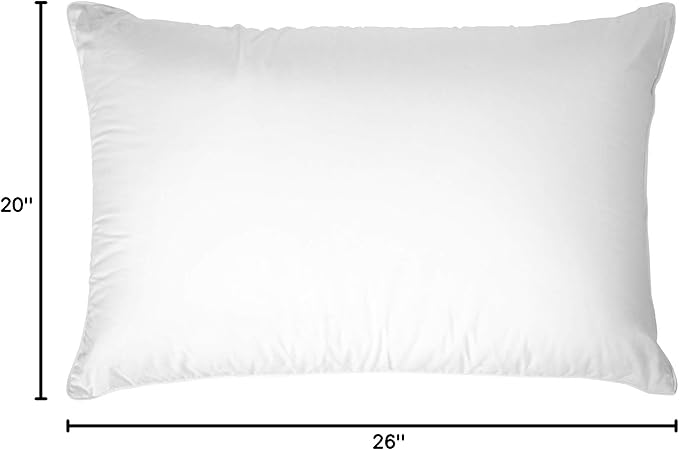 Down Dreams Classic Pillow Jumbo Soft Doubletree by Hilton Hotels Set of 2 with BBH Pillow Protectors
