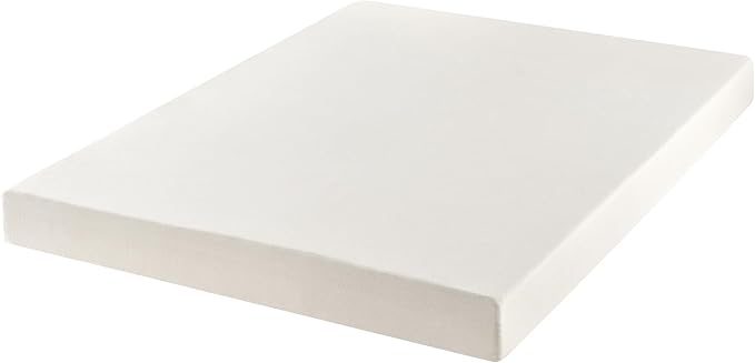 Best Price Mattress 6 Inch King Mattress Bed-In-A-Box, Green Tea Memory Foam,White