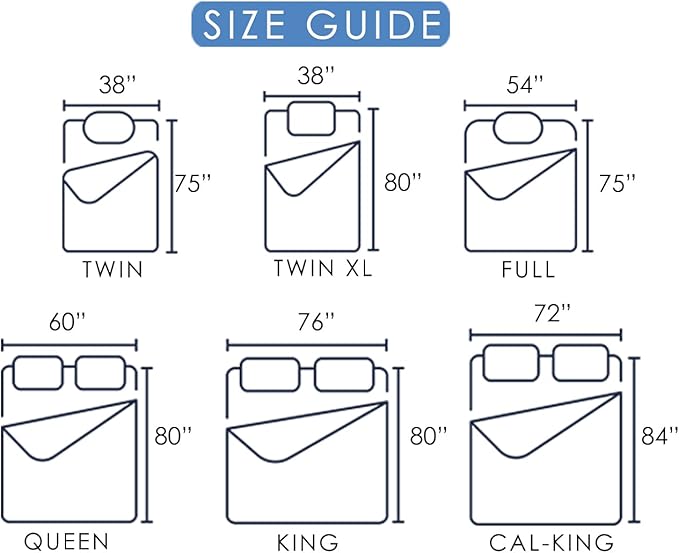 Marine Moon Twin XL Mattress Topper, Cooling Plush Bed Topper Soft Thick Pillow Top Mattress Toppers, 3 Inch Feather Down Alternative Pad Cover for College Dorm, Back Pain Relief, XL Twin 39" x 80"