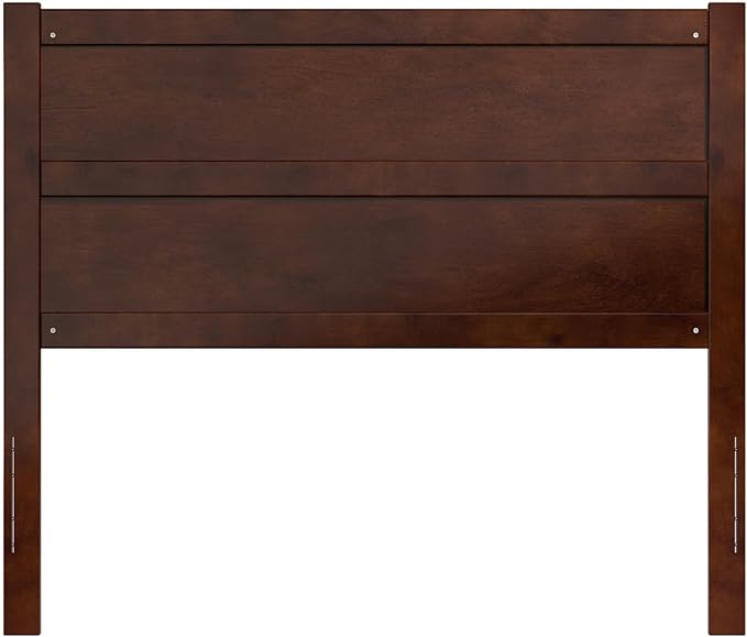 AFI, NoHo Solid Wood Panel Headboard, Full, Walnut