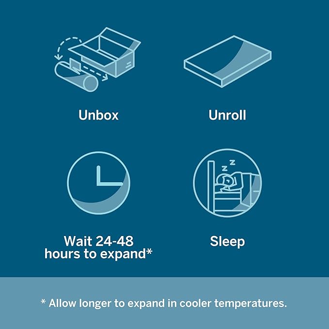 Lucid 5 Inch Memory Foam Mattress - Firm Feel - Infused with Refreshing Bamboo Charcoal and Cooling Gel - Bed in a Box - Temperature Regulating - Short Queen Size - RV or Camper Van Size