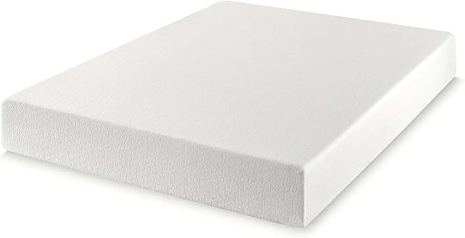 Best Price Mattress 10 Inch Full Mattress Bed-In-A-Box, Green Tea Memory Foam, White