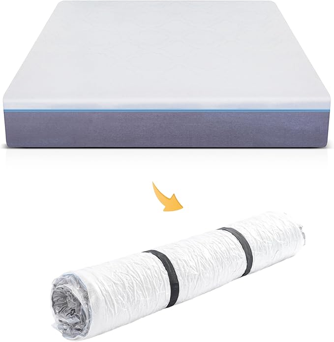 WORKKOOL Vacuum Mattress Bag for moving, Vacuum Sealed Bags for Mattress Storage, Mattress Compression Bag, Foam and Latex Mattress Vacuum Bag with Straps(KING. CAL-KING)