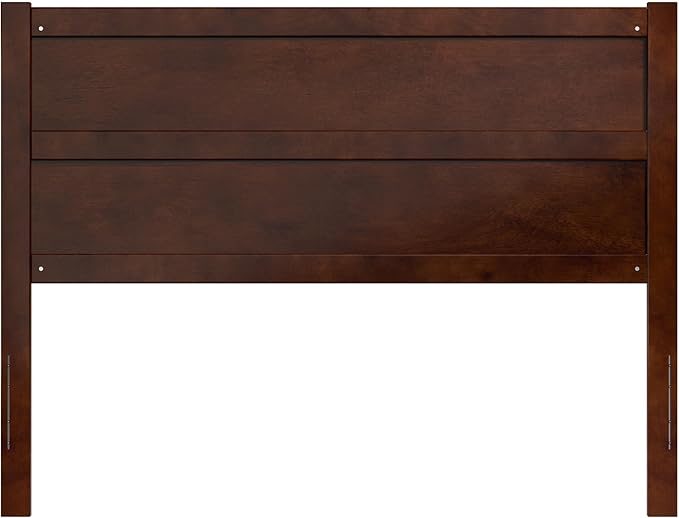 AFI, NoHo Solid Wood Panel Headboard, Queen, Walnut