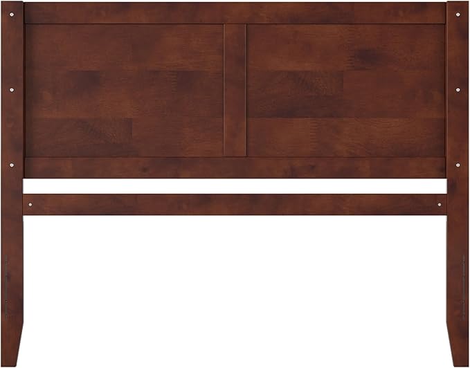 AFI, Canyon Queen Solid Wood Rustic Farmhouse Headboard, Walnut