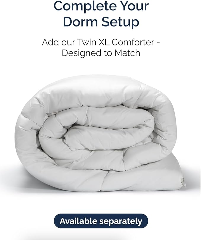 Twin XL 4 Piece Sheet Set - Comfy Breathable & Cooling - Hotel Luxury Bedding for Women, Men, Kids, Teens & Children - 1 Flat & 1 Fitted Sheet & 2 Pillowcases w/ Deep Pockets - Wrinkle Free - Charcoal