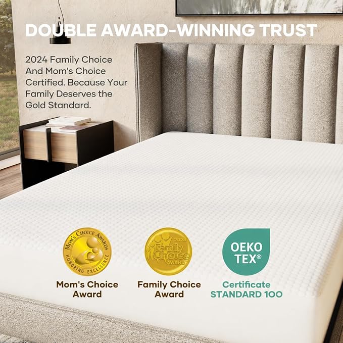 Ohgeni 100% Waterproof Mattress Protector, Queen Size-2 Pack, Fitted Sheet with Stretchable Pockets, Deep Sleep Noiseless Soft. Breathable Cooling Hypoallergenic Material, Mattresses Cover for Bed