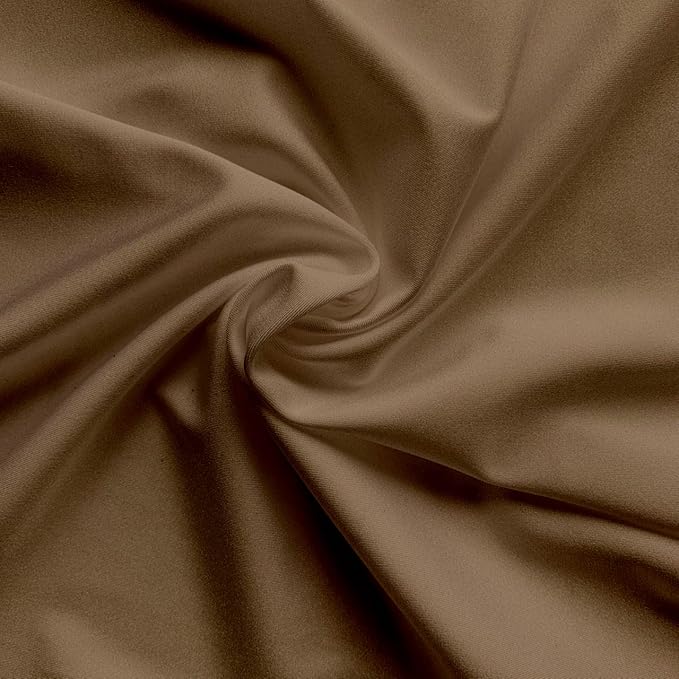 Cot Size 30" x 75" Fitted Sheet, 100% Egyptian Cotton, Perfect for Camp Bunk Beds/RVs/Guest Beds/Army Cots/Replacement Mattress (Taupe)