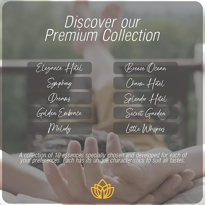 Symphony - Pure Essential Oil for Waterless Diffusers - Lemon, Pear, Tea, Jasmine - Aromatherapy, Pure Natural Oil, Diffuser Refill, Super Aroma, Organic Essential Oil - 3,4oz - DI FIORI