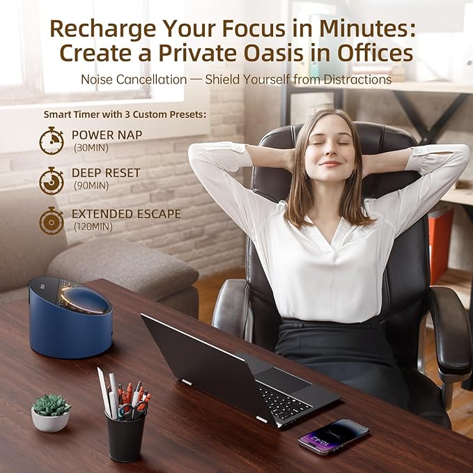 White Noise Machine & Night Light, 12W Powerful Sound Machine with 50+ Natural Sounds, Noise Masking for Snoring, Traffic &Office –Expandable with Aroma Diffuser & Schumann Resonance (Sold Separately)