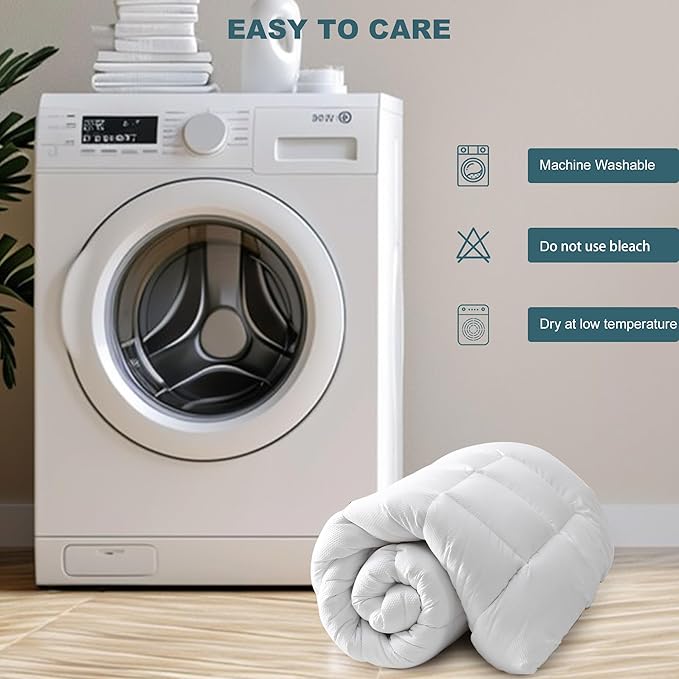 UNILIBRA Cal King Size Mattress Pad Pillow Top Mattress Cover Padded with Down Alternative Filling Cooling Quilted Fitted Mattress Protector Streches up 8-22" Deep Pocket Cooling Mattress Topper