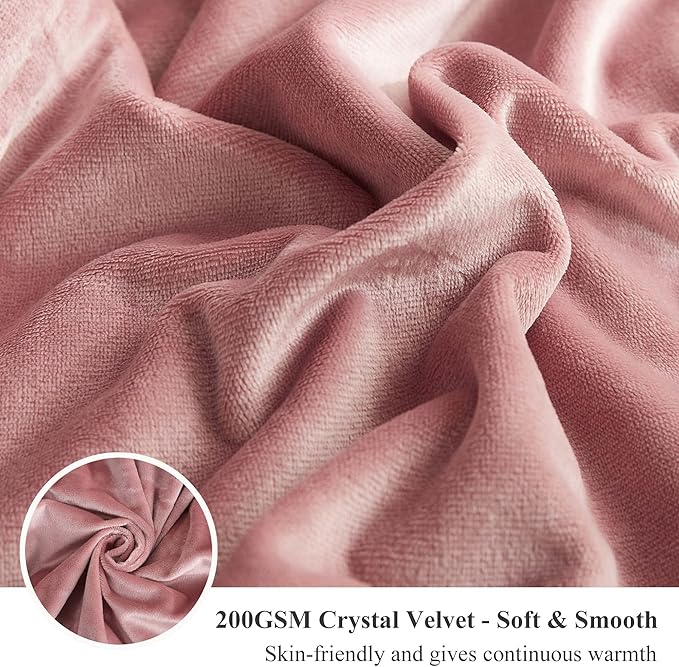 XeGe Luxury Shaggy Faux Fur Body Pillow Cover 20x54, Shed-Free Fluffy Long Pillowcase Hidden Zipper, Soft Plush Pillow Sham for Side Sleepers & Pregnancy Support, Aesthetic Room Decor (Pink Ombre)