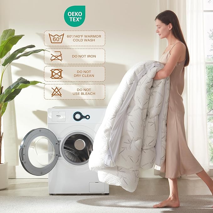 PRIMESOFT 100% Waterproof Twin XL Size Mattress Topper,Thick Pillow Top Mattress Pad,Up to 21 Inch Deep Pocket,Soft Breathable Mattress Pad for Back Pain, Protector Cover(White)