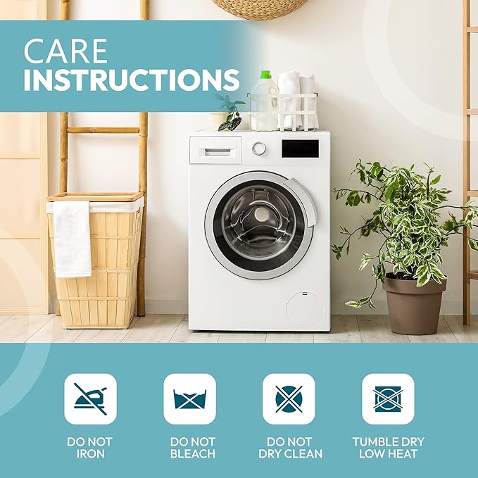 PlushDeluxe California King Premium Mattress Encasement - Zippered Waterproof, Bedbug Proof Design, 6-Sided Protection - Hypoallergenic Cotton Terry Fabric 12-15" Depth