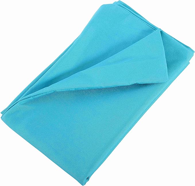 EVOLIVE Ultra Soft Body Pillow Cover 21"x54", Cozy Microfiber Pillowcase with Hidden Zipper, Breathable, Perfect for Pregnancy & Side Sleepers, Cover Only (21"x54" Body Pillow Cover, Ocean)