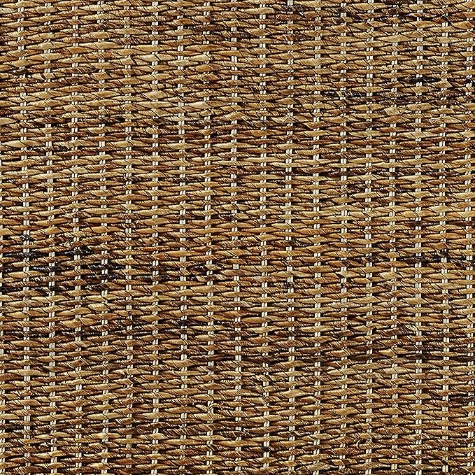 Crosley Furniture Serena Handwoven Natural Fiber Rattan Bed Headboard, Banana Leaf, Queen