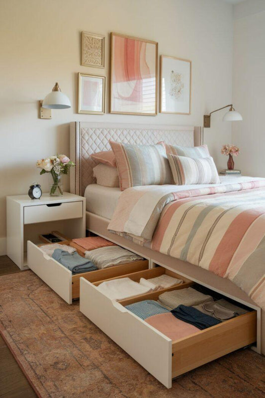 Small Bedroom Storage Ideas That Actually Work