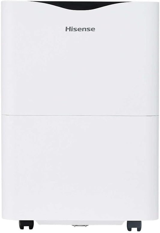 Hisense 35 Pint 3,000 sq. ft. Portable Dehumidifier, 3-Speed, Easy-carry handle - HD3524 (Renewed)