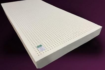 Dormir True Green Premium 100% Natural Organic Latex Mattress Topper (3" Double Medium No Cover) - GOLS Certified Quality for Exceptional Comfort, Durable, Firm & Bouncy