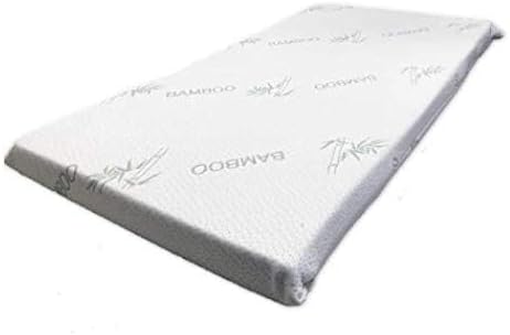 Organic Latex Mattress Topper with Organic Cotton Cover - 3" Cal King Medium Firmness - Made in USA - GOLS Certified, Back Pain Relief Support, Hypoallergenic, Cooling, Breathable, Non-Toxic