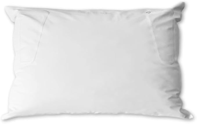Spry Pure Hypoallergenic Bed Pillow Waterproof and Breathable - Standard Queen (Polyfill)