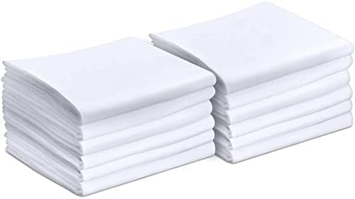 Utopia Bedding King Pillow Cases - 12 Pack - Envelope Closure - Soft Brushed Microfiber Fabric - Shrinkage and Fade Resistant Pillow Covers King Size 20 X 40 Inches (King, White)