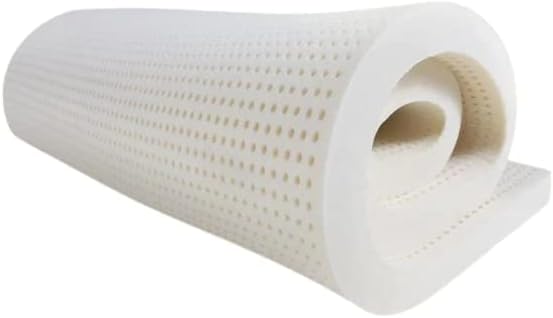 Eco Terra Natural Latex 3" Soft Mattress Topper | Luxurious Comfort & Support| Organic Certified Latex| Deep Rejuvenating Sleep| Made in The USA| Support Shoulders, HIPS, Back & Knees| Cal King