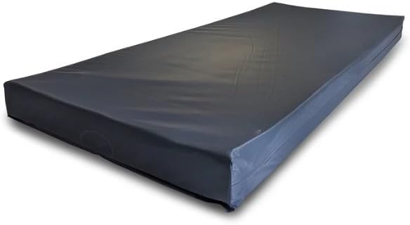Ottomanson 8 Inch Twin XL Memory Foam Mattress – Medium Firm Support – Waterproof, Flippable, & Meets U.S. Flammability Standards – Ideal for Dorms, Hotels & Nursing Homes
