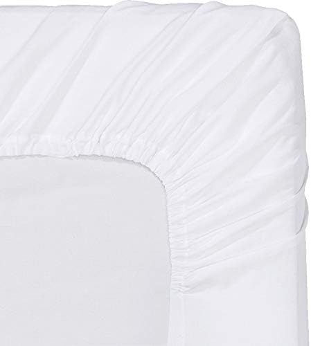 Utopia Bedding Twin Fitted Sheets - Bulk Pack of 6 Bottom Sheets - Soft Brushed Microfiber - Deep Pockets - Shrinkage & Fade Resistant - Easy Care (White)