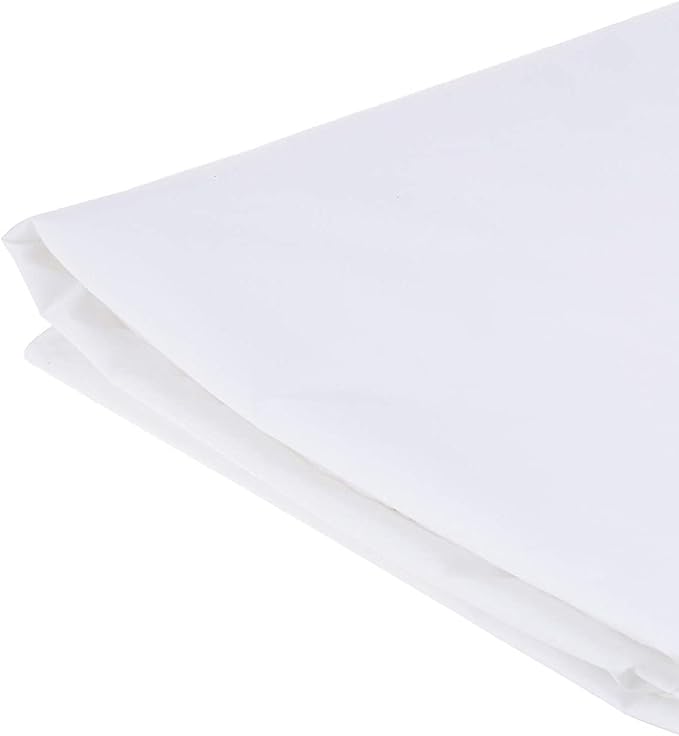 National Allergy Premium 100% Cotton Zippered Euro Square Pillow Protector - 30 x 30 - White - 300 Thread Count - Hypoallergenic Pillowcase with Zipper - Breathable Encasement Cover