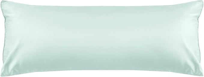 Warmstar Cotton Body Pillow Cover 1 Pack, 600 Thread Count Body Pillow case 20"x54", Long Body Pillow Case Cover Soft Breathable with Envelope Closure,Lagoon
