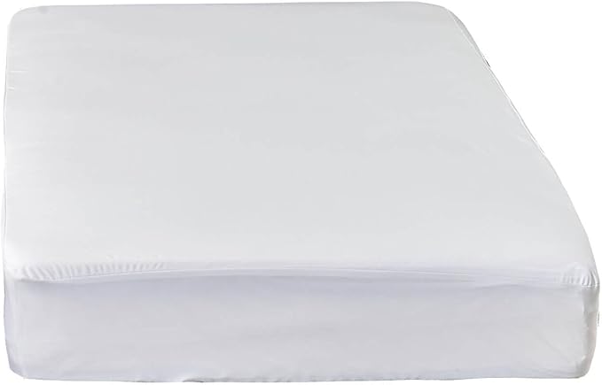 Kingnex Waterproof RV Bunk Mattress Protector for Narrow Twin 30x75 Bed Calssic Fitted Sheet Style Matress Cover