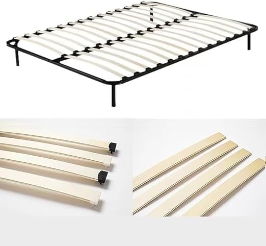 Slatted Bed Base Replacement Plywood Slats for Metal Bed Frame Repair, Suitable for Bed Frames/Sofa/Mattress Foundation/Platform Beds (39.4" L x 0.33" W x 2.08" Th/10 Pack)