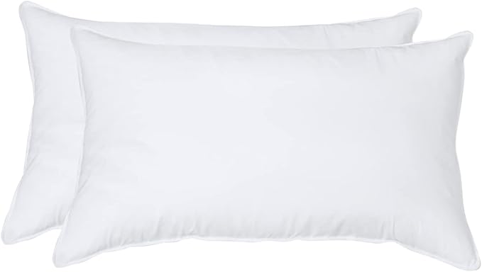 12"x20" Pillow Inserts Soft Feather Pillow Set of 2 Indoor Decorative Sofa Down Pillows Bed Pillows Couch Pillow