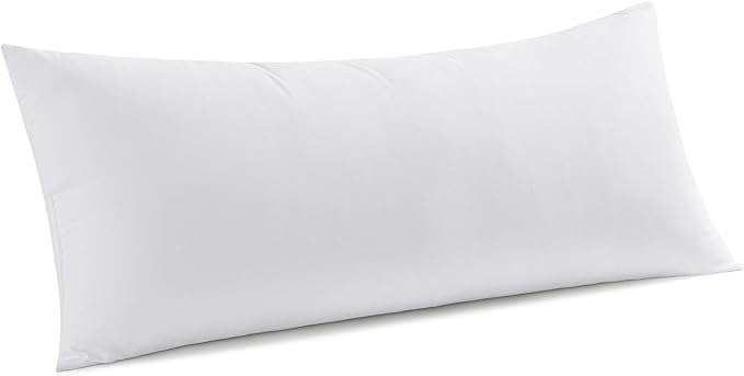 MIULEE 16x36 Inch Throw Pillow Insert Premium Throw Pillow Virgin Microfiber Stuffer Rectangle Pillow for Sofa Bed Couch