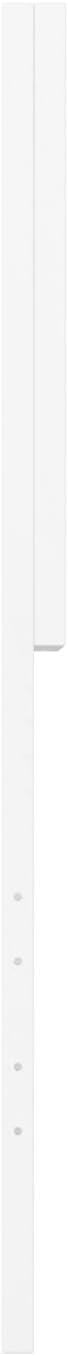 AFI, Canyon Twin Solid Wood Rustic Farmhouse Headboard, White