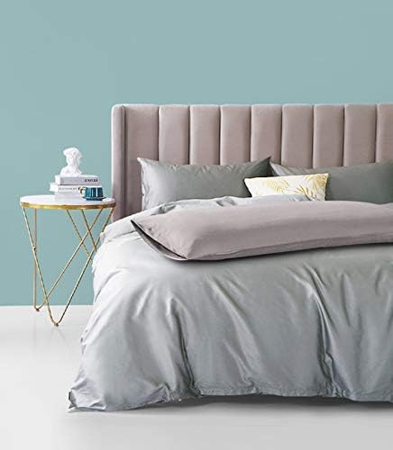 FLXXIE Body Pillow Cover - Super Soft Microfiber 20x54 Body Pillow Case - Envelope Closure, Wrinkle, Stain Resistant 20x54 Long Pillowcase, Smoky Grey