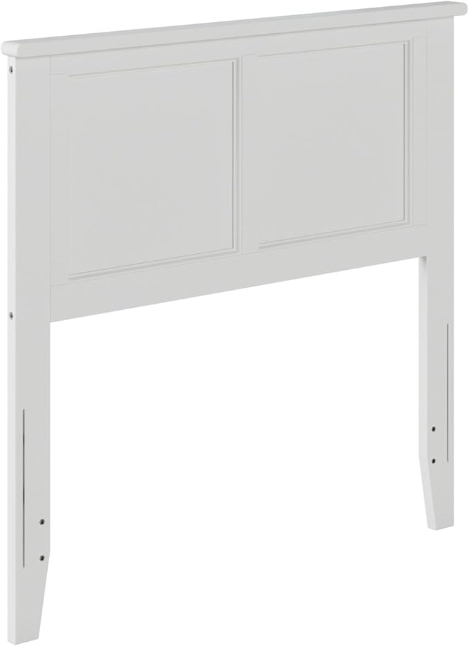 AFI, Madison Twin Solid Wood Panel Headboard, White