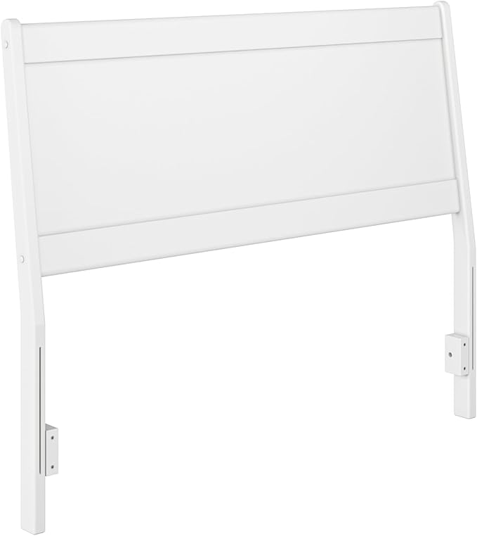AFI, Casanova Full Solid Wood Panel Headboard, White