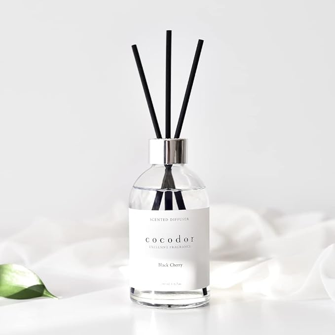 COCODOR White Label Reed Diffuser/Osmanthus/6.7oz(200ml)/Home Decor & Office Decor, Fragrance and Gifts, Aromatherapy